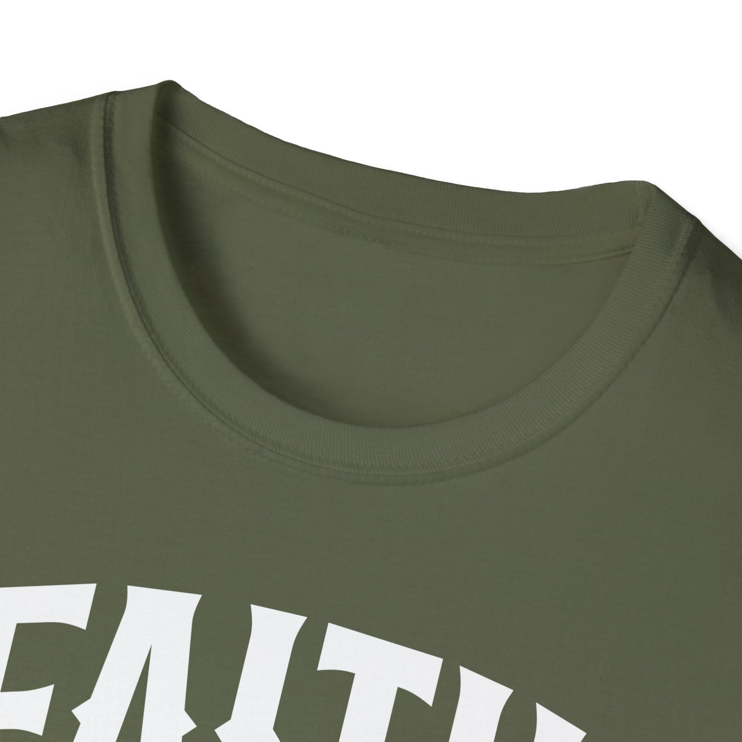 Christian Faith Over Fear Shirt for Men Jesus Religious Shirts