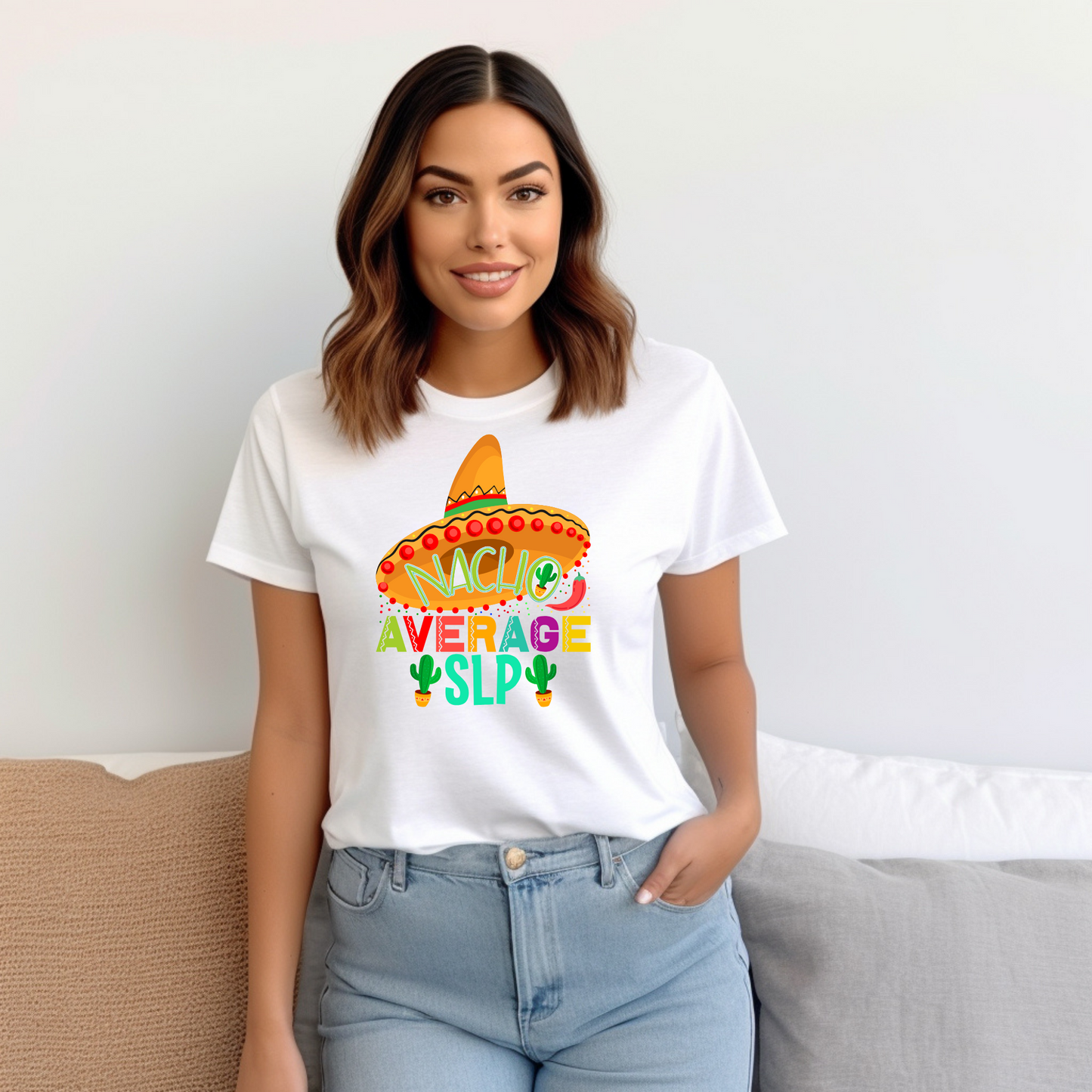 Nacho Average SLP Shirt CInco de Mayo